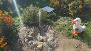 How to Construct a Water Fountain That Uses No Electricity