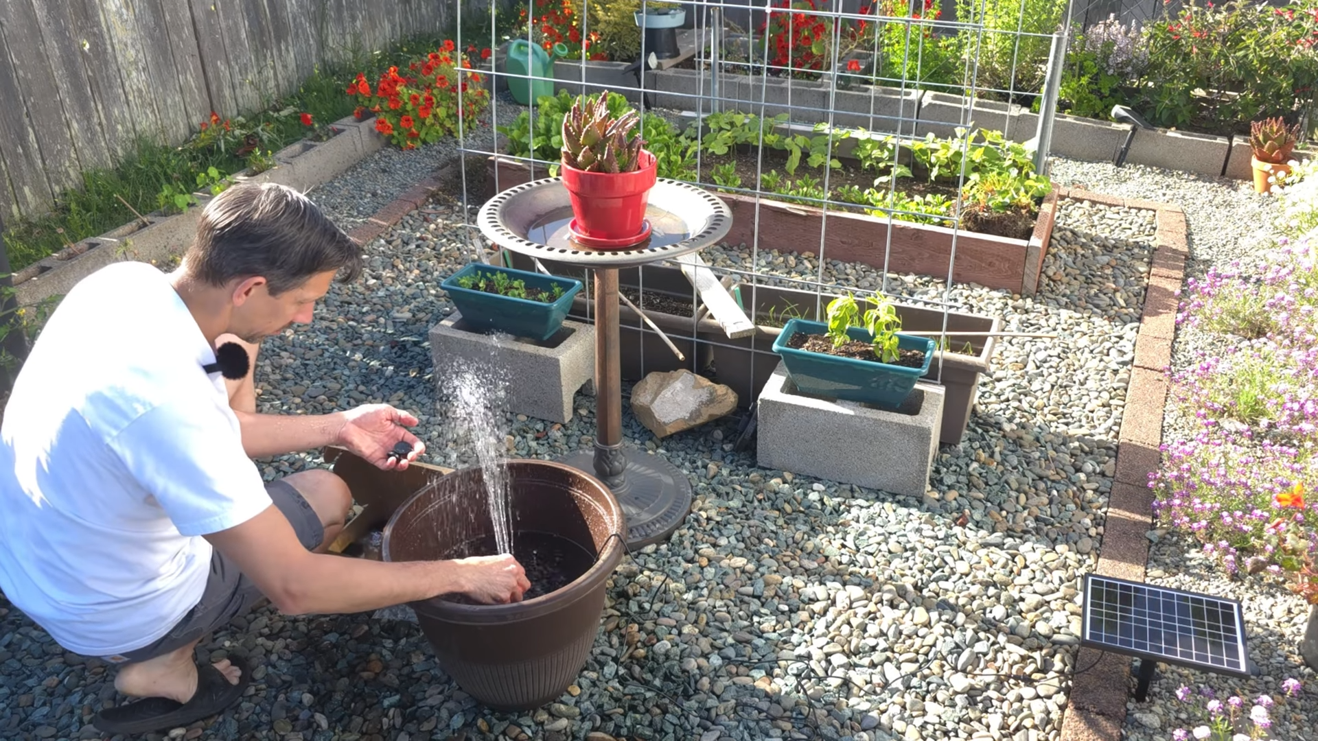 Poposoap Solar Fountain Review: Creating a Tranquil Garden Waterscape