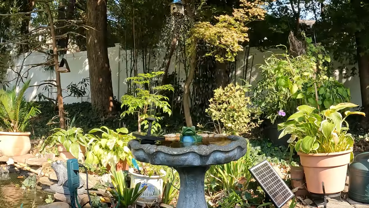 Poposoap Solar Bird Bath Fountain Pump: Adding Smart Beauty to Your Garden