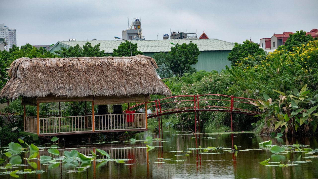 It Completely Transforms Your Pond with a Gazebo