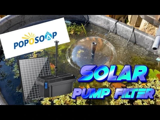 Poposoap Solarpumpen-Kit im Test