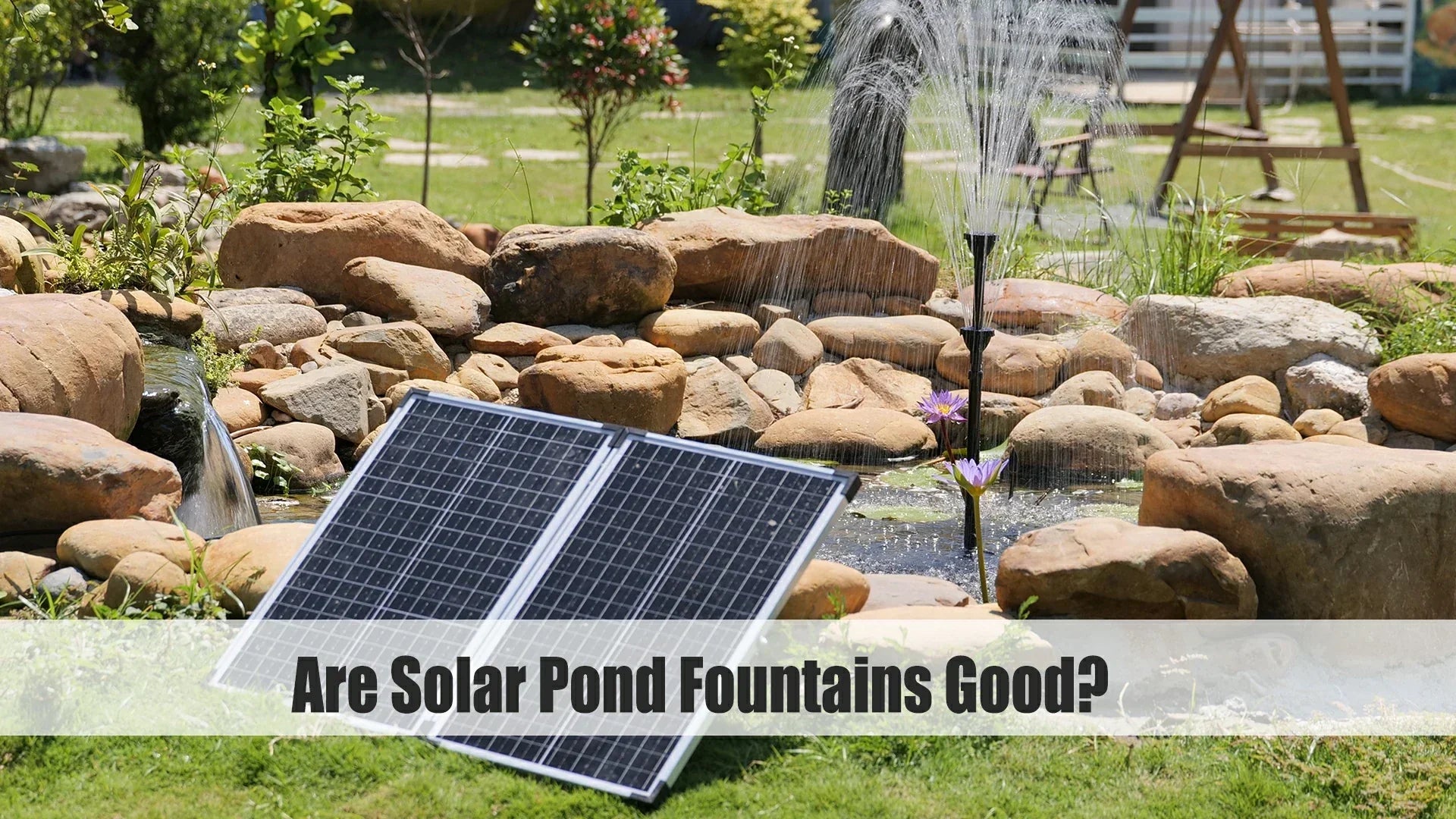are solar fountain pumps any good