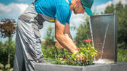 building a backyard water pond feature