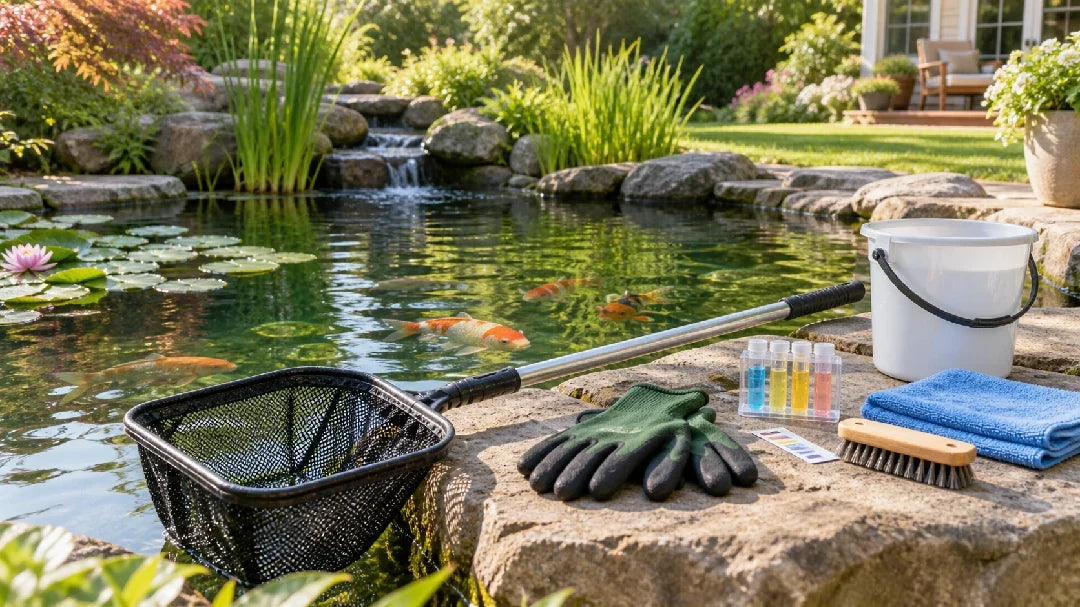 diy pond maintenance tools