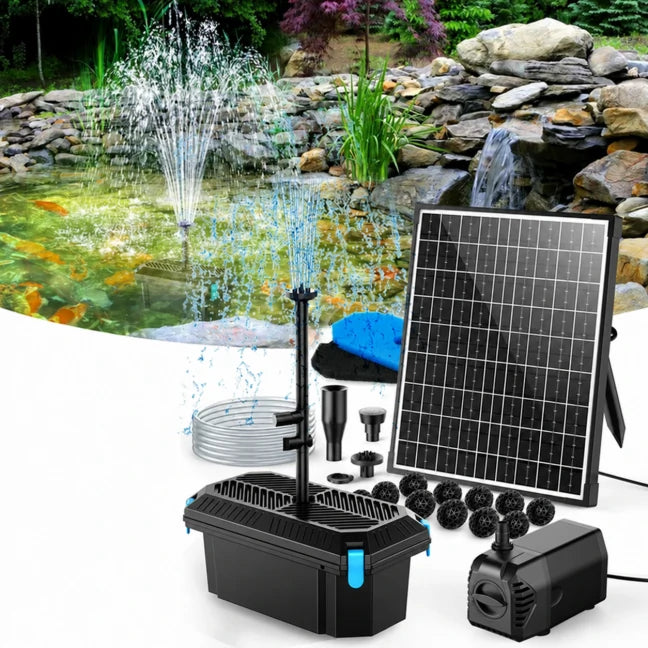 SPF326 20W 280GPH Solar-Teichfilter-Springbrunnen