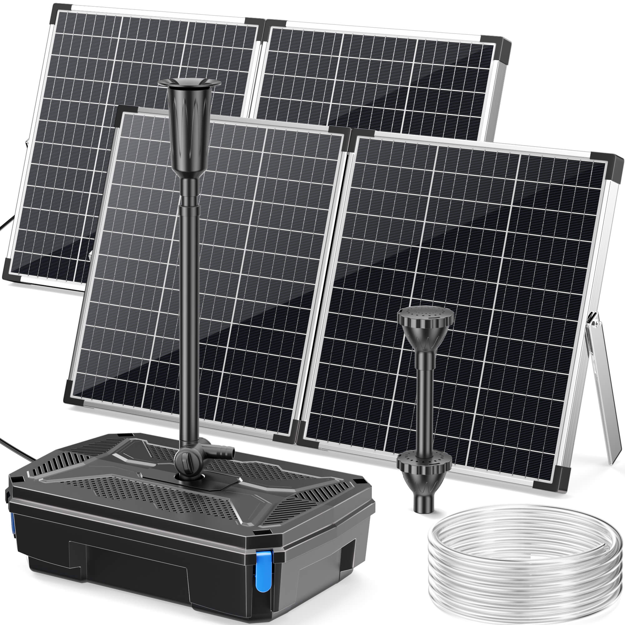 P3120 120W 1600GPH Solar Pond Filter Fountain