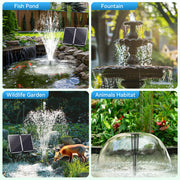 55W 480GPH Solar-Springbrunnenpumpe