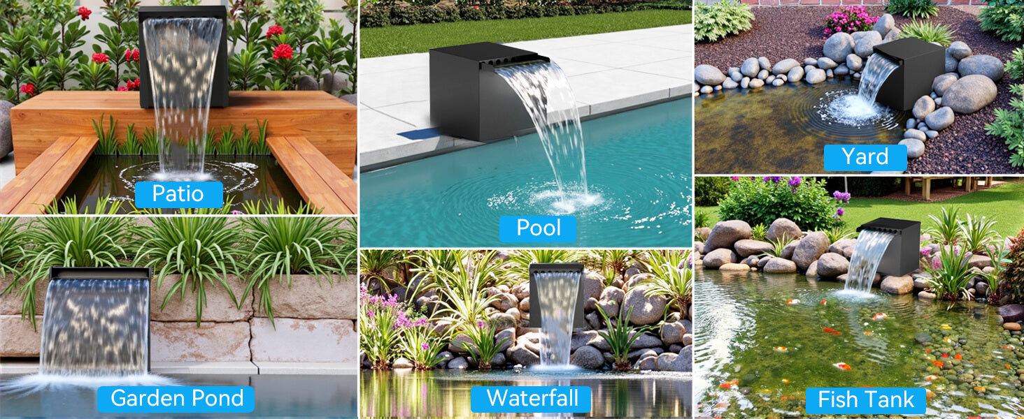 Providing a Clean, Clear, and Safe Pond Water for Koi fish, Plants, Fountain