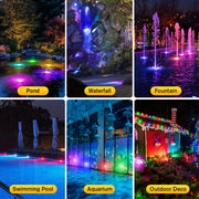 3,5 m² Teich-Set | 3-in-1-Filter, Wasserfall und Beleuchtung