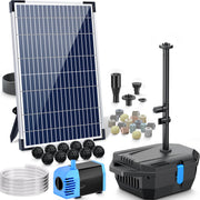 12 W Solar-Teichfilter- und Springbrunnen-Set – 160 GPH