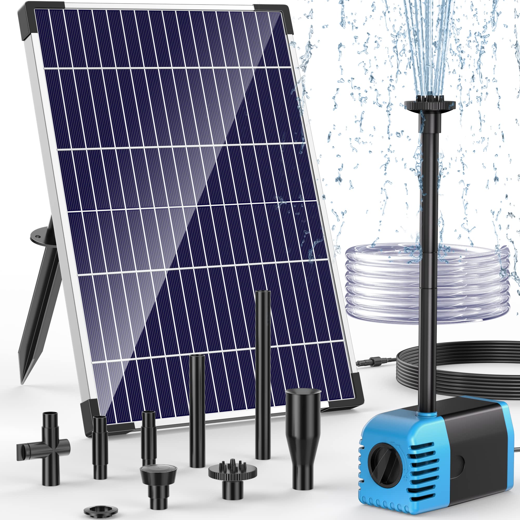 12W 160GPH Solar-Springbrunnenpumpe
