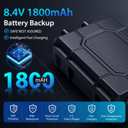 1800 mAh Batterie-Backup für 6 W/6,5 W/8 W Solar-Springbrunnenpumpe