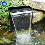 70 W 580 GPH Solarwasserpumpe mit Teich-Wasserfall-Box