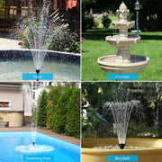 12W 160GPH Solar-Springbrunnenpumpe