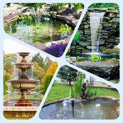 55 W Solar-Teichfilter- und Springbrunnen-Set – 580 GPH (300)