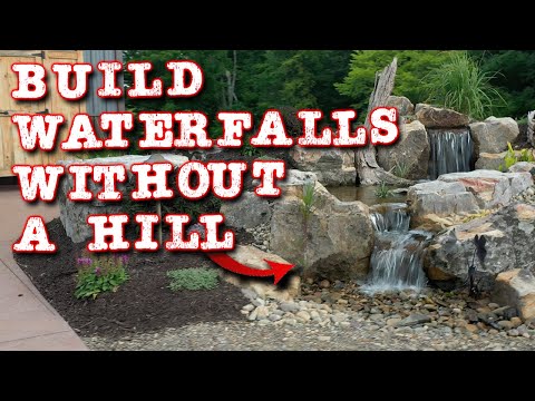 How to Create Waterfalls Without a Hill?