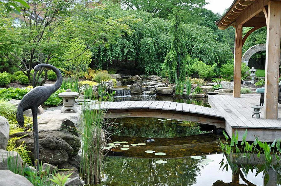 12 Pond with Bridge: 5 Design Concepts for an Aesthetic and Functional Pond