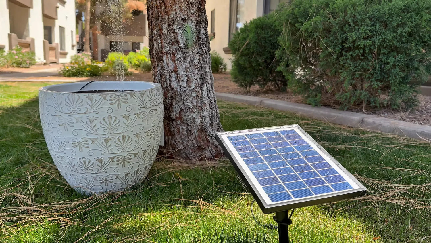 Poposoap Solar Bird Bath Fountain Pump Test and Full Guide