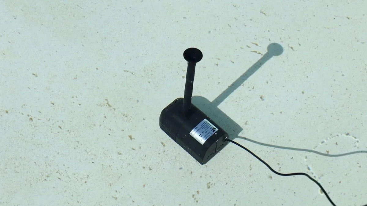 Warum schaltet sich eine Solarpumpe nach wenigen Sekunden ab