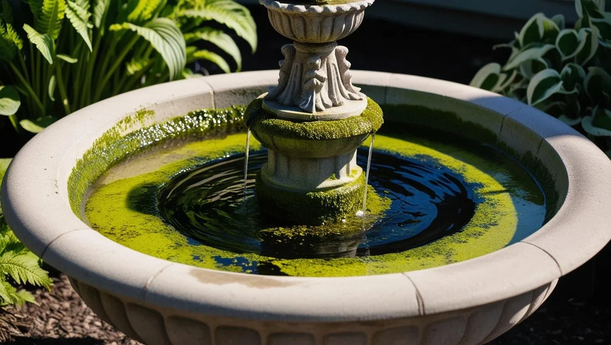 So halten Sie Algen aus einem Springbrunnen fern: Wichtige Tipps und Techniken