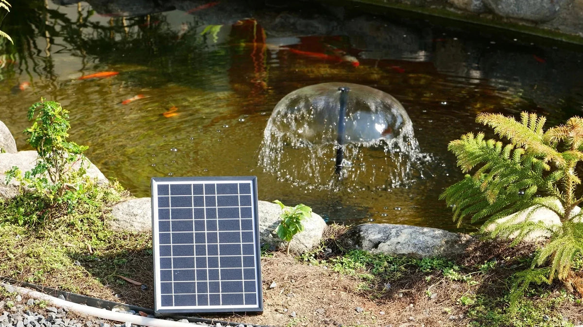 Titelbild if Ihr Solar Springbrunnen stops funktioniert