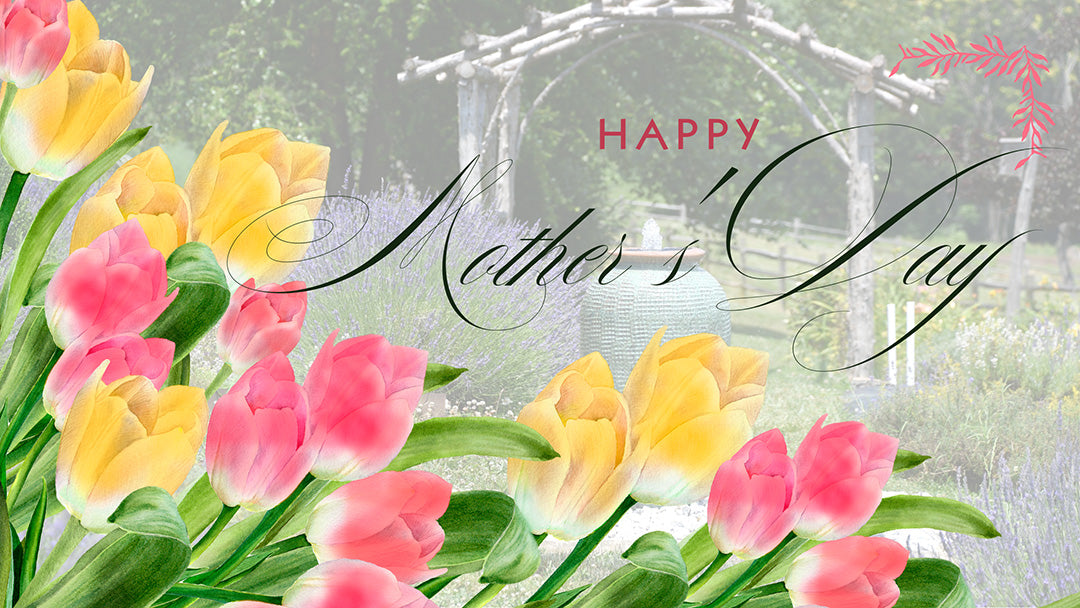 Yellow and Pink Pastel Watercolor Mothers Day Blog Banner