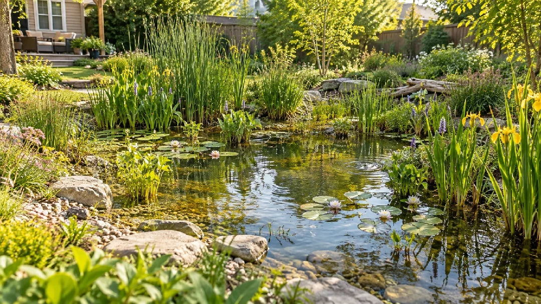 backyard wetland garden