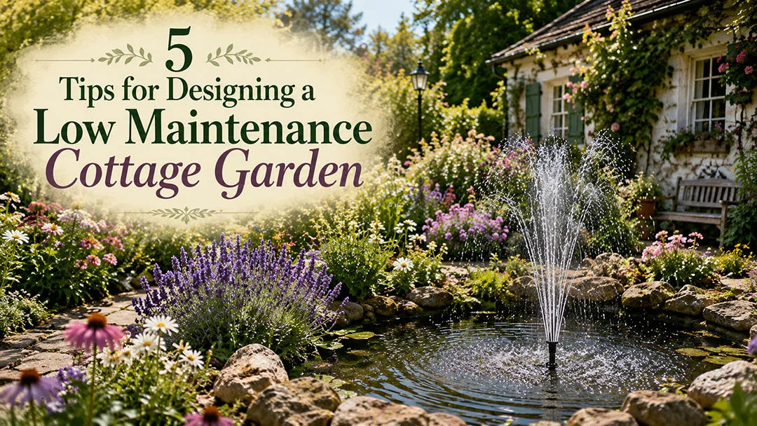 low maintenance cottage garden ideas
