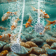 Poposoap Pond Aerator – 15W Solar Oxygen Pump for Outdoor Fish Ponds