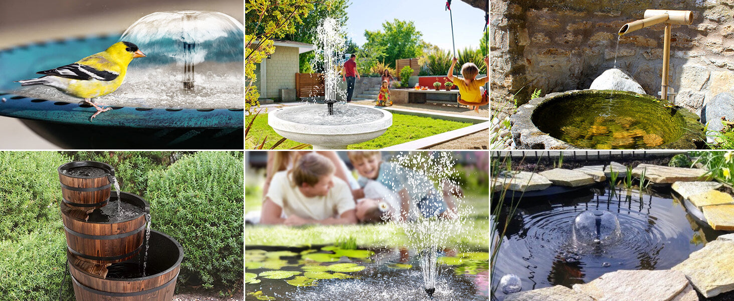 Wide Application for Any Water Feature