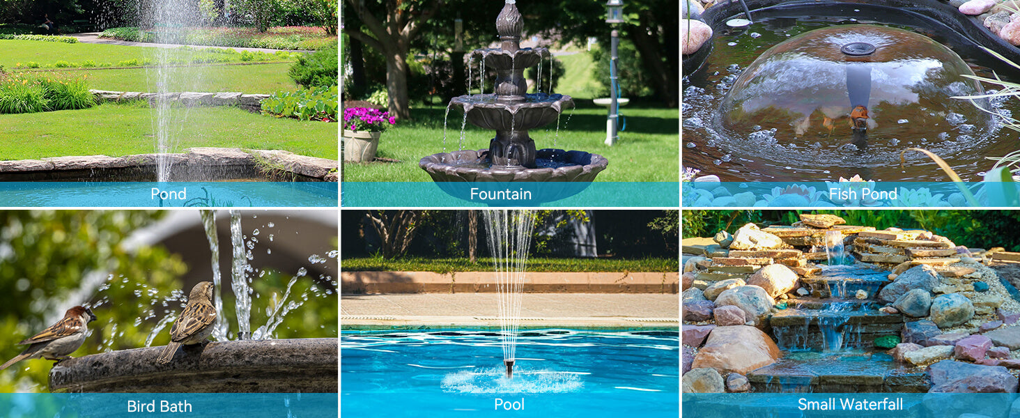 Wide Compatibility for Outdoor Water Projects