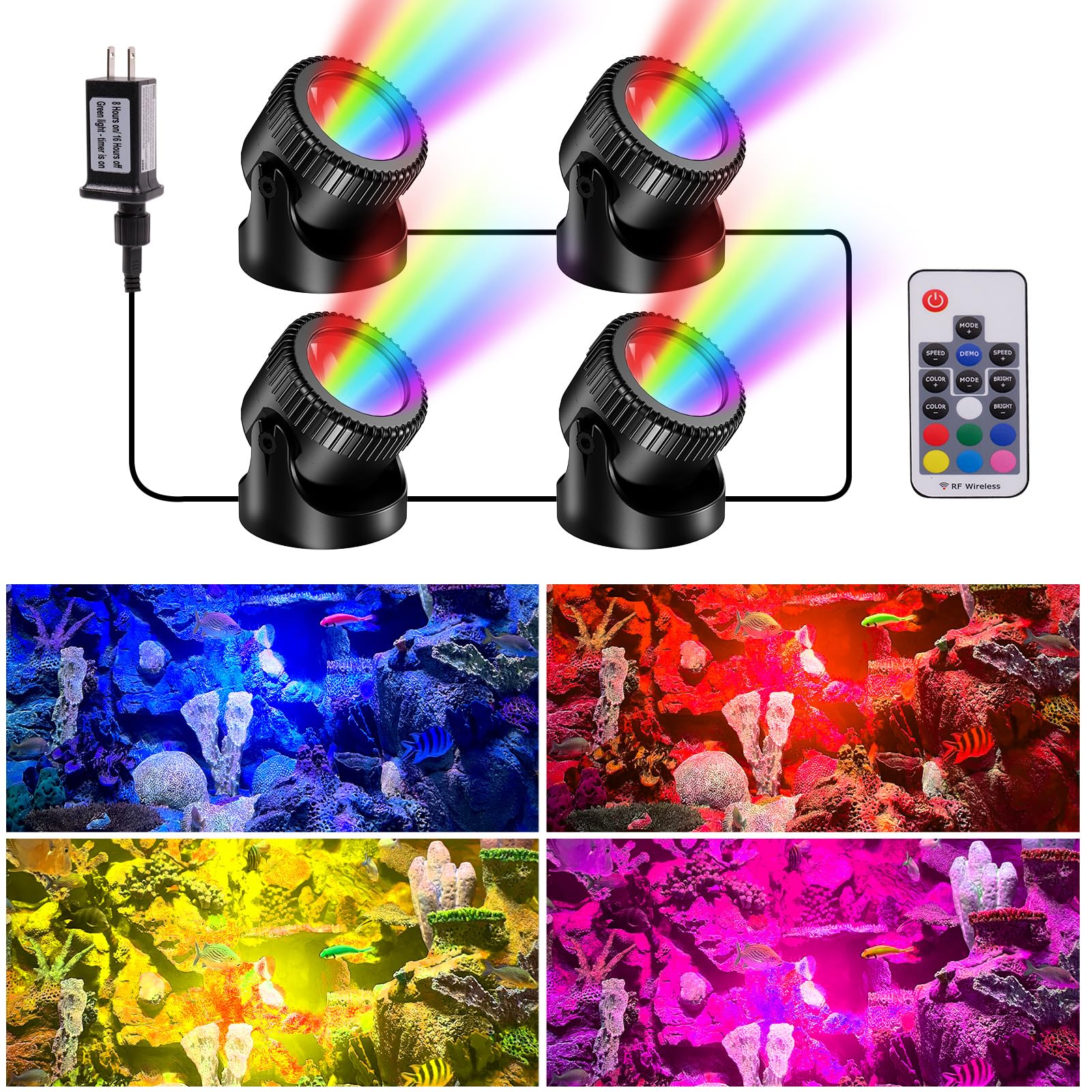 2,5 m² Teich-Set | 3-in-1 Filter, Wasserfall &amp; Beleuchtung