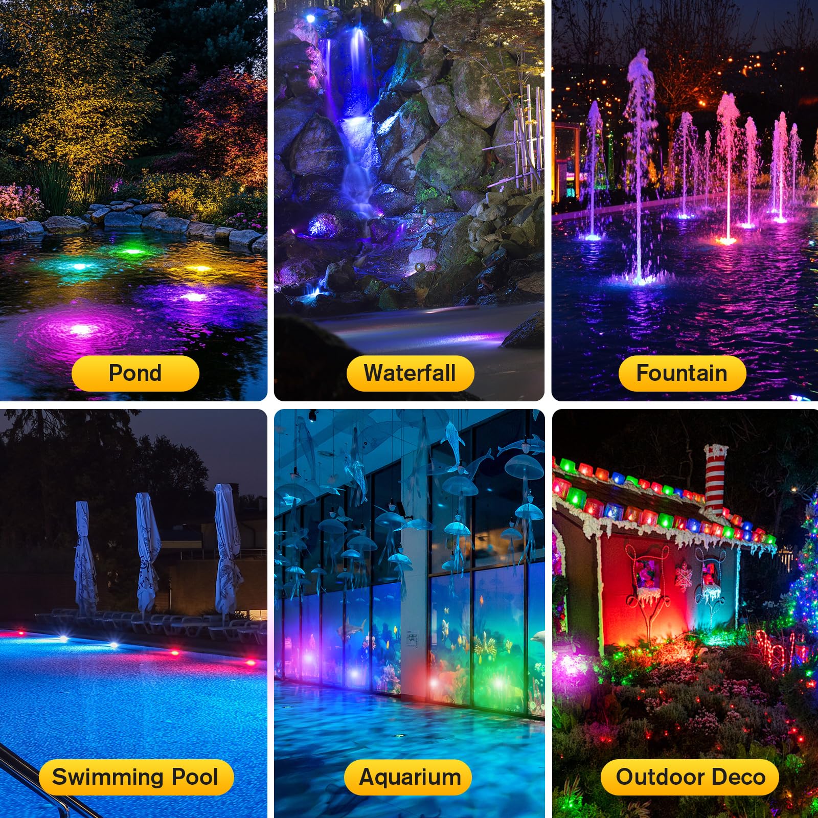 2,5 m² Teich-Set | 3-in-1 Filter, Wasserfall &amp; Beleuchtung