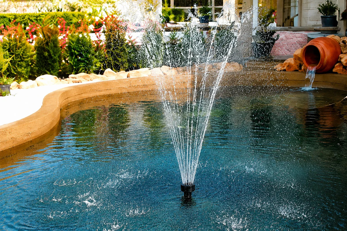 Solarstrom-Wasserfallpumpe, die in Installationsverfahren gegraben wurde