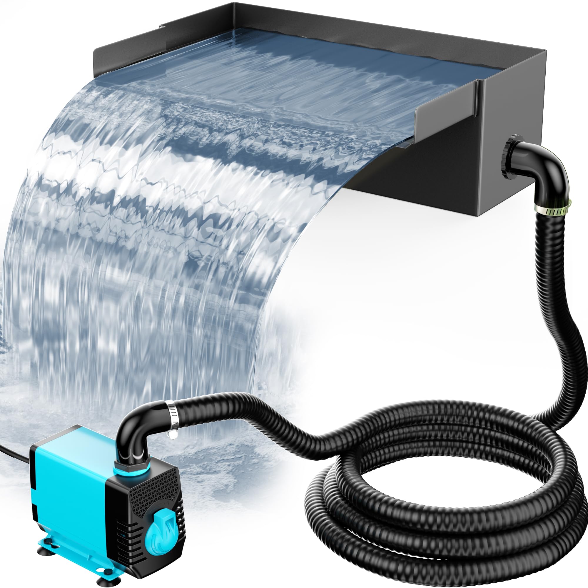 40-W-AC-Teich-Wasserfallpumpen-Set – 660 GPH 