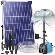 10W 120GPH Solar-Springbrunnenpumpe 