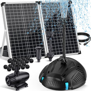 70-W-Solar-Teichfilter- und Springbrunnen-Set – 580 GPH 