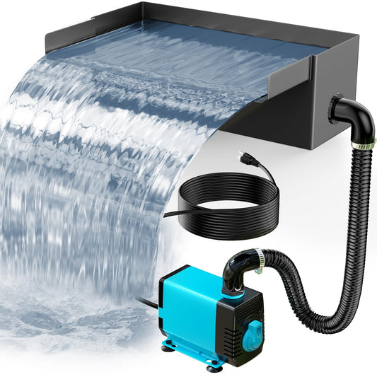40-W-AC-Teich-Wasserfallpumpen-Set – 660 GPH 