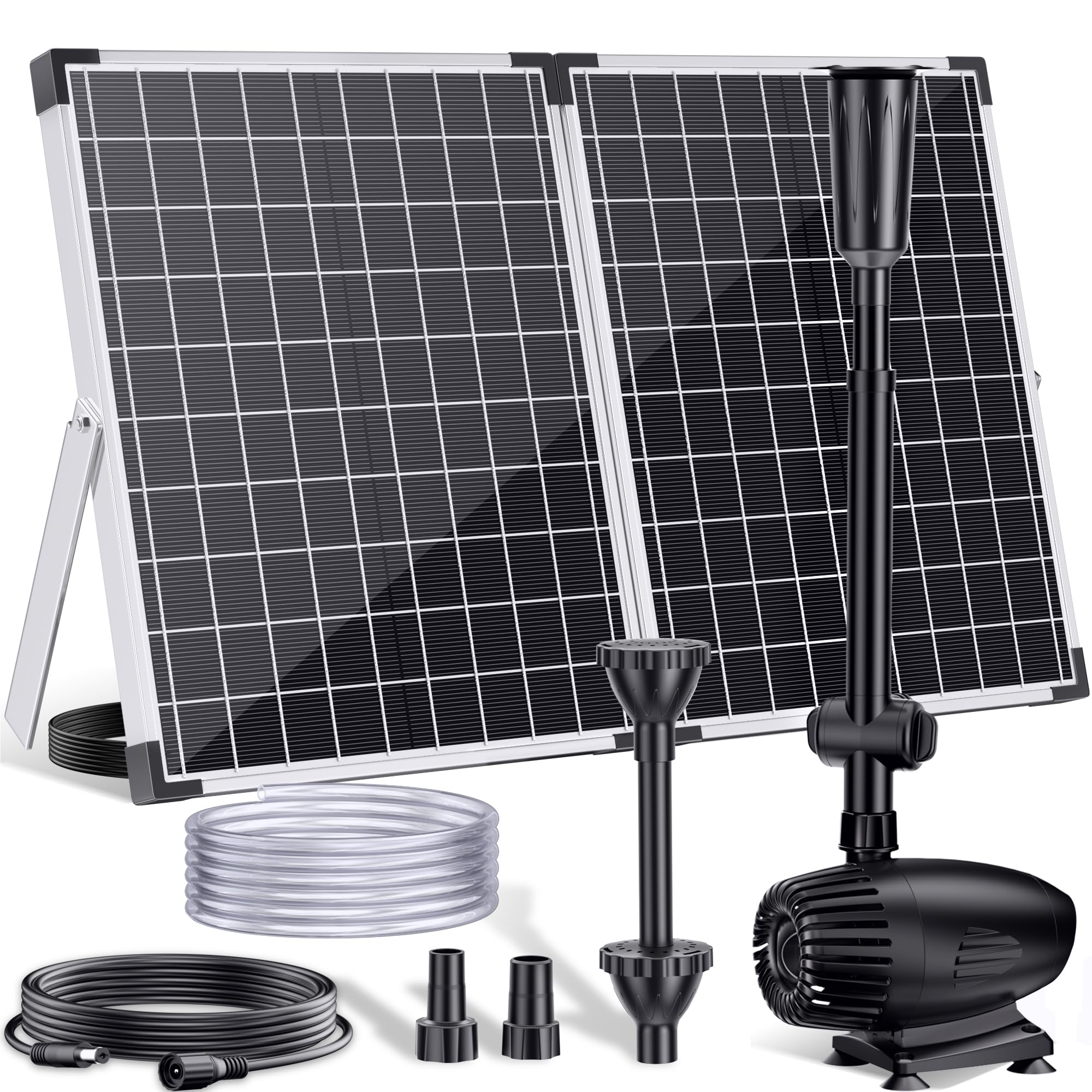 55W 480GPH Solar-Springbrunnenpumpe 