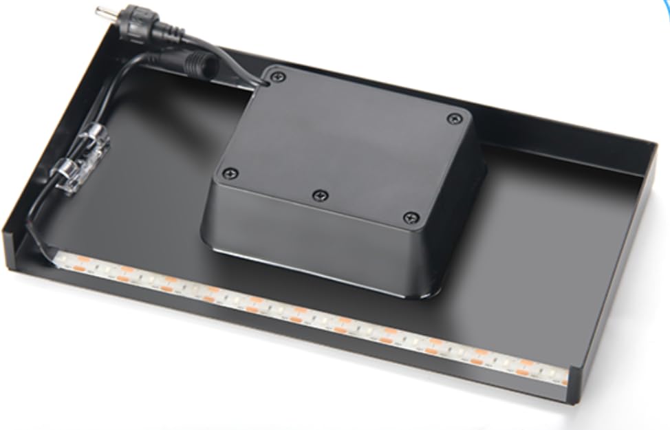 12" LED-Lichtleiste im Wasserfall-Design aus Metall 