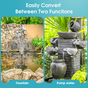 40-W-AC-Teichfilter- und Springbrunnenbeleuchtungs-Kits – 660 GPH 