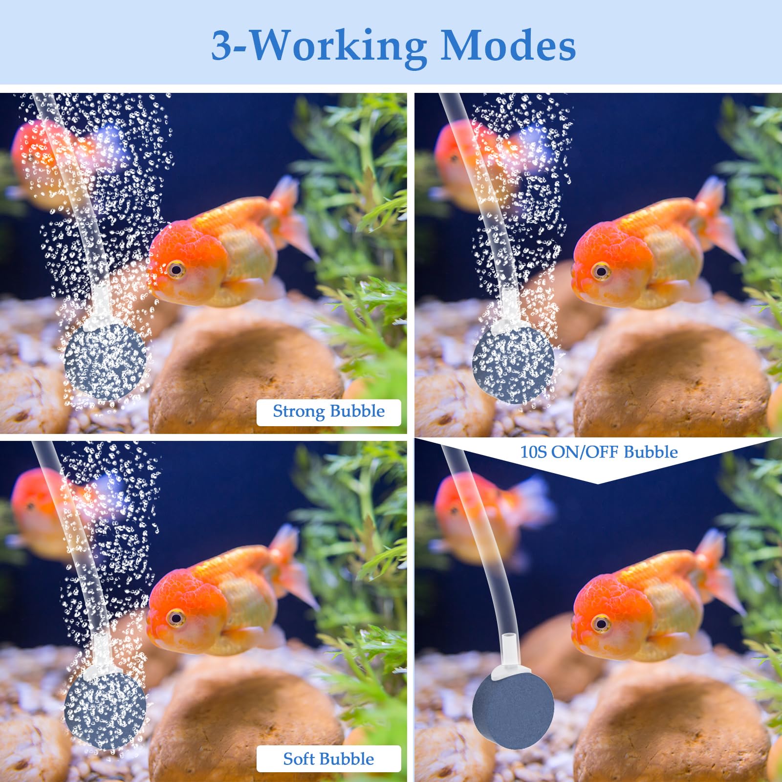 15-W-Solar-Teichbelüfter mit 4400-mAh-Akku 