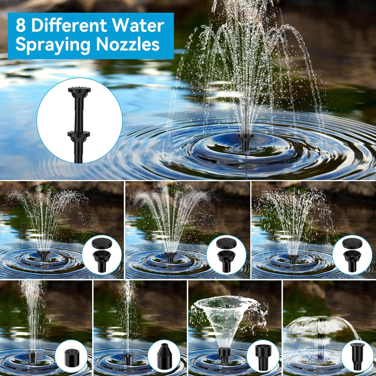 solar bird bath fountain pump,solar fountain pump with battery backup,solar powered fountain pump with battery backup