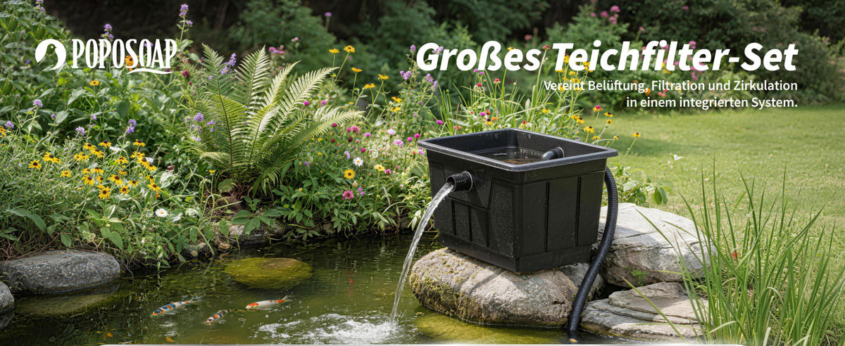 Teichfiltrationssystem für Teiche