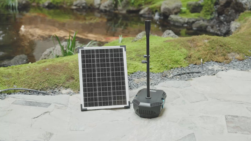 solar pond pump with filter,solar powered pond filter and fountain