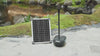 solar pond pump with filter,solar powered pond filter and fountain