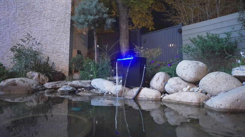pond waterfall with lights,waterfall kits with pond,waterfall kit for pond