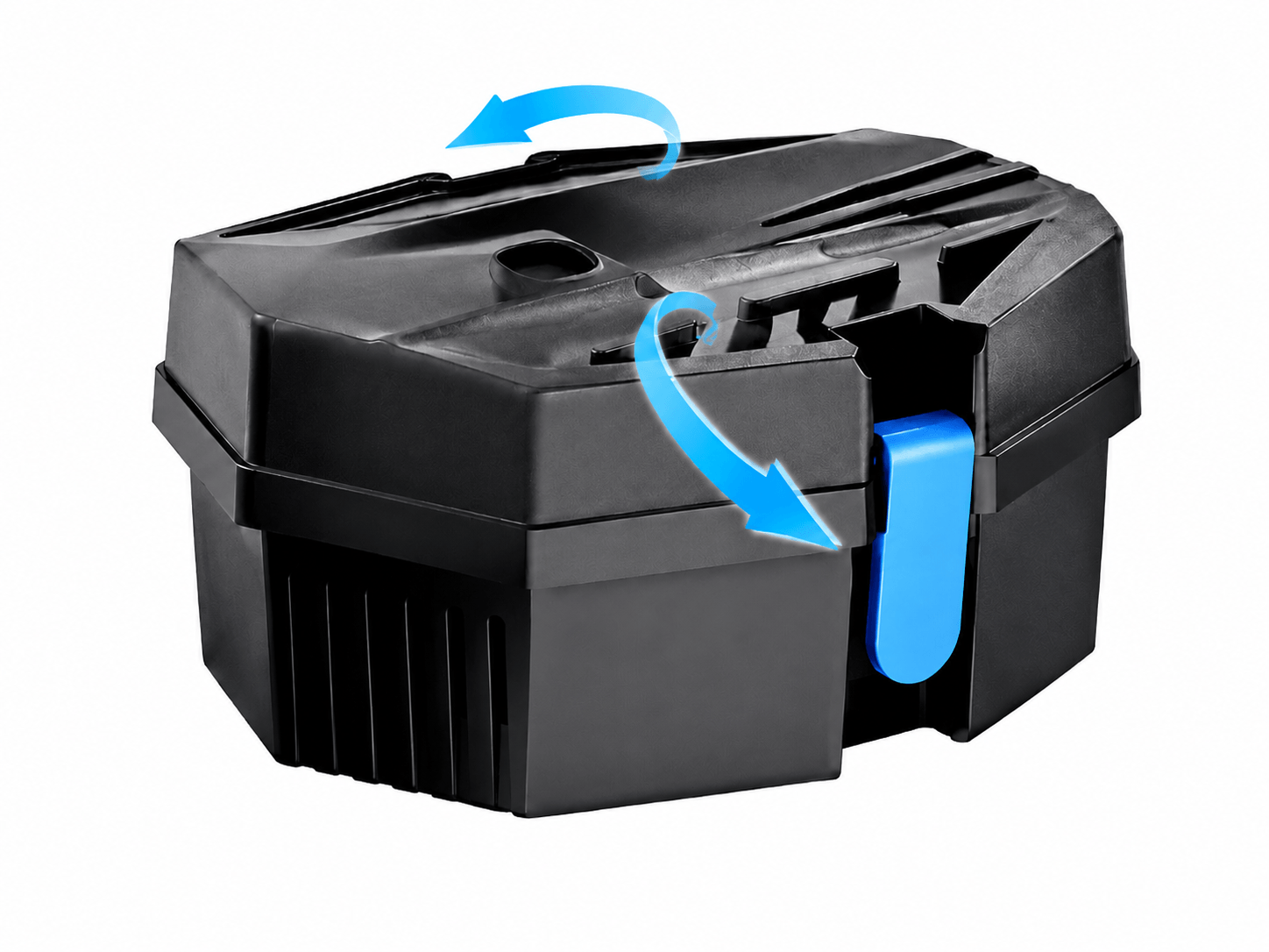 Lock the lid