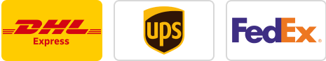 DHL, UPS und FedEx – bewährte Versandoptionen